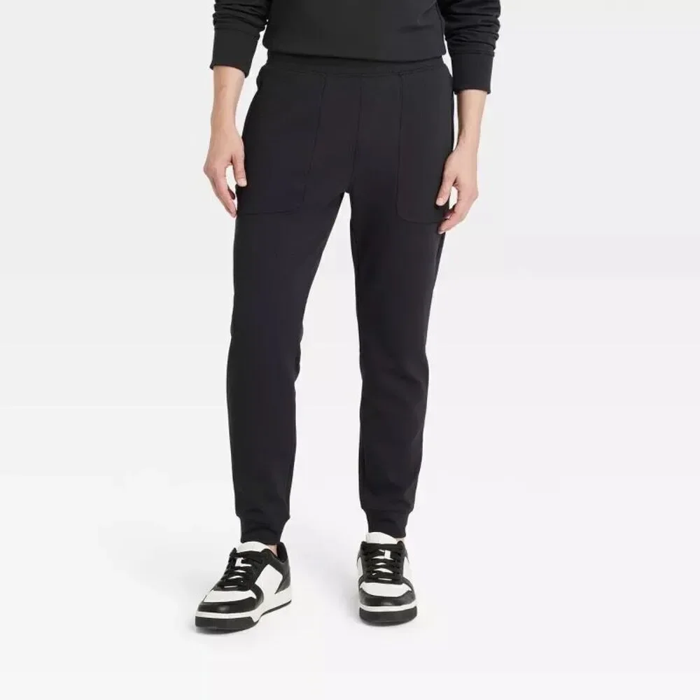 ✨All In Motion Men's Heavyweight Waffle Knit Sz Medium Jogger Sweatpants Pants✨